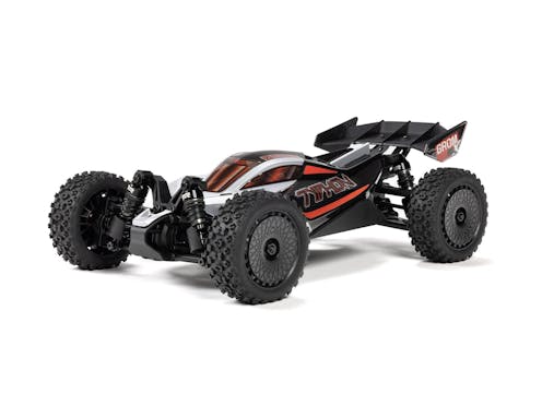 #ARA2306T1 - ARRMA 1/14 TYPHON GROM 223S BLX 4X4 Buggy no Batt/Charger - SILVER