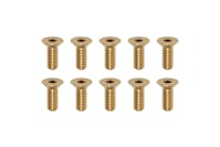 #RP-042-08BA - Yokomo M3x 8mm Precision brass.F.H.S.Screw