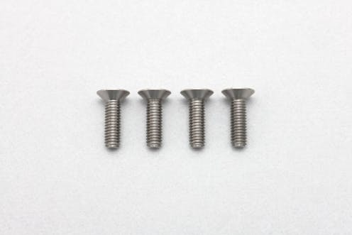 #RP-042-10A - Yokomo M3x10mm Precision Titan.F.H.S.Screw