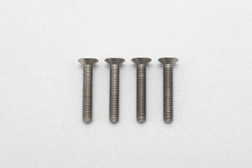 #RP-042-18A - Yokomo M3x18mm Precision Titan.F.H.S.Screw