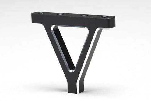 #Y2-303AP - Yokomo Chamf. Alum. Upper Deck Postfor RD/SD Series