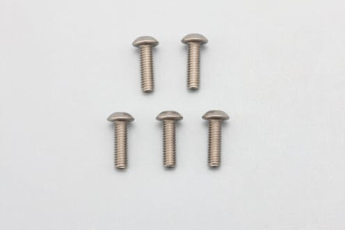 #ZC-BH310TA - Yokomo M3X10 Titanium Butt.Head Socket Screw