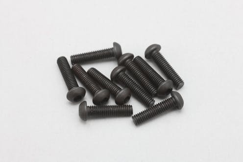 #ZC-BH312A - Yokomo M3X12 Button Head Socket Screw 10pcs.
