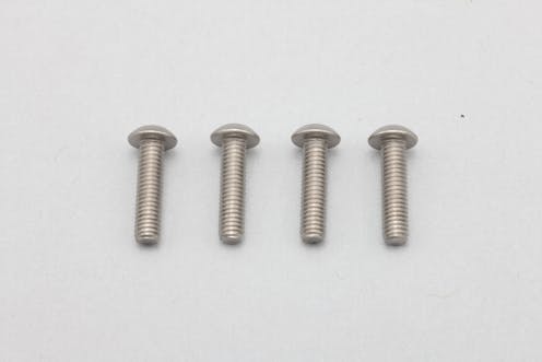 #ZC-BH312TA - Yokomo M3X12 Titanium Butt.Head Socket Screw