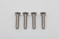 #ZC-F315TA - Yokomo M3X15 Titanium Flathead Socket Screw