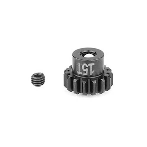 #AS81677 - TEAM ASSOCIATED FT STEEL PINION GEAR 15T MOD1 5MM SHAFT