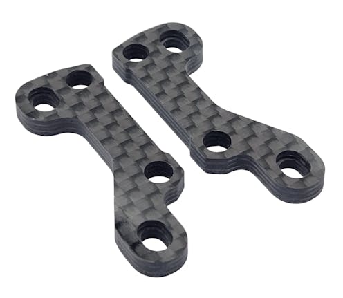 #RCM-SP-1051 - Short (-2mm) Wheelbase Front Upper Bulkheads (Option)