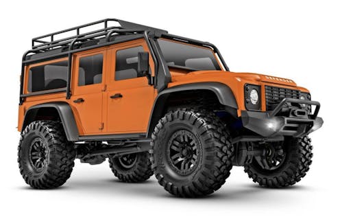 #TRX97054-1-ORNG - TRAXXAS TRX-4M LAND ROVER DEFENDER - 1:18 - 4WD ELECTRIC TRAIL CRAWLER - RTR - ORANGE