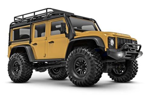 #TRX97054-1-TAN - TRAXXAS TRX-4M LAND ROVER DEFENDER - 1:18 - 4WD ELECTRIC TRAIL CRAWLER - RTR - TAN
