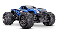 #TRX107154-1-BLUE - TRAXXAS MINI MAX - 4WD BRUSHLESS MONSTER TRUCK - RTR - BLUE