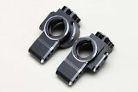 #RD-415AR - Yokomo Aluminum Rear Hub Carrier for RD2.0/SD3.0 - BLACK