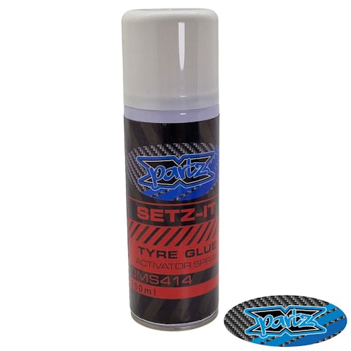 #DMS414 - X-PARTZ – SETZ-IT – TYRE GLUE ACTIVATOR AEROSOL (200ML)