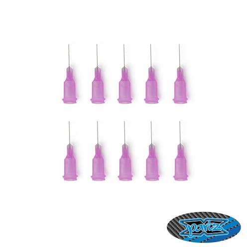 #DMS418 - X-PARTZ – METAL TIP GLUE NOZZLES – MEDIUM – PINK (10 PCS)