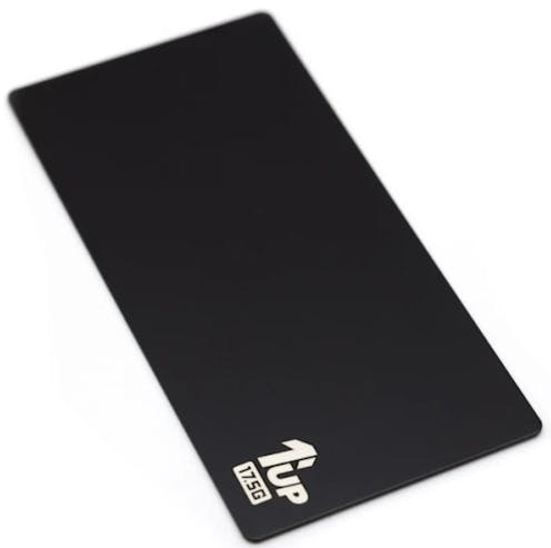 #1U-10701 - 1UP RACING – BLACKED OUT STAINLESS STEEL SHORTY BATTERY WEIGHT – 17.5G