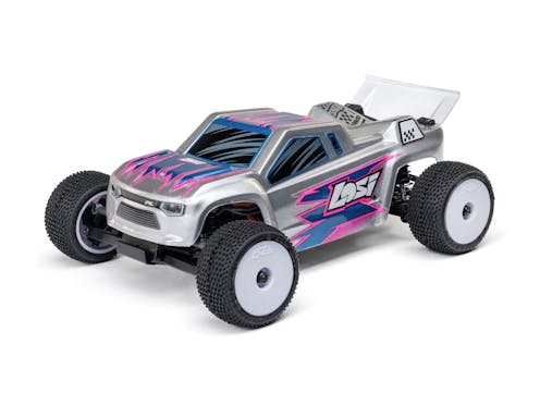 #LOS-1392T2 - LOSI 1/28 Micro-T 2WD Stadium Truck RTR - Silver