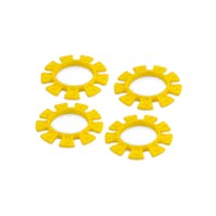 #JC8115 - JCONCEPTS DIRT BANDS-TIRE GLUING RUBBER BANDS-YELLOW