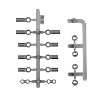 #AS32075 - ASSOCIATED TC8 BALL CUPS/ARM B ALL INSERTS/ANTI-ROLL BAR LINK