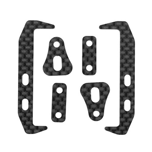 #AS32101 - ASSOCIATED TC8 FT CARBON FIBRE BATTERY HOLDER SET