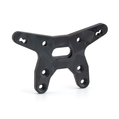 #AV10140-3F - Avid Forged carbon front shock tower - -3mm (AE B7 or B7D)