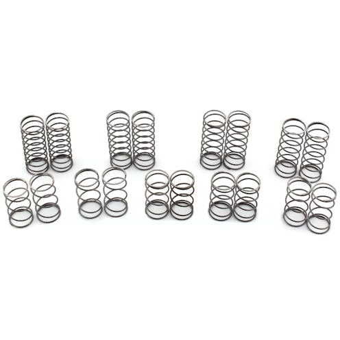 #AV1300-1303-SET - Avid 13mm precision carpet springs - front and rear (full set of 9 pairs)