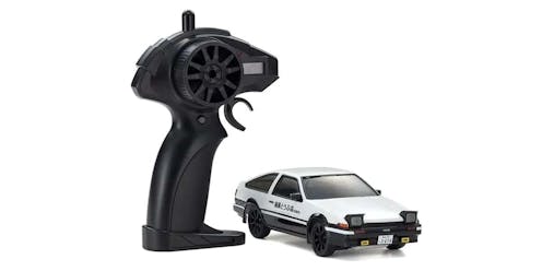 #K.66601A - KYOSHO FIRST MINI-Z 1:28 INITIAL-D TOYOTA SPRINTER TRUENO AE86 WH/BK
