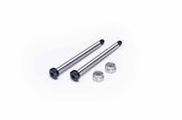 #KOS04191-12 - KOSWORK AE RC10 FRONT INNER 43MM HARDENED HINGE PIN W/LOCKNUTS (2)