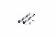 #KOS04191-13 - KOSWORK AE RC10 REAR OUTER 34.8MM HARDENED HINGE PIN W/NUTS (2)