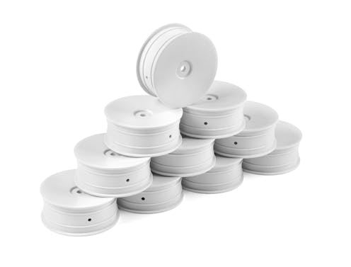#DY803211 - HUDY 1/10 OFF-ROAD WHEEL - 2WD FRONT WHITE (10)