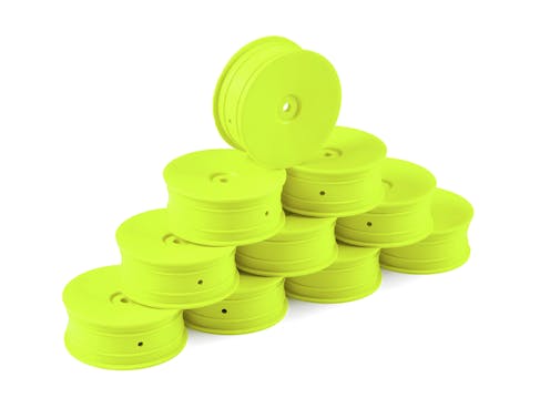 #DY803211-Y - HUDY 1/10 OFF-ROAD WHEEL - 2WD FRONT YELLOW (10)