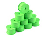 #DY803241-G - HUDY 1/10 OFF-ROAD WHEEL - 2WD/4WD REAR GREEN (10)