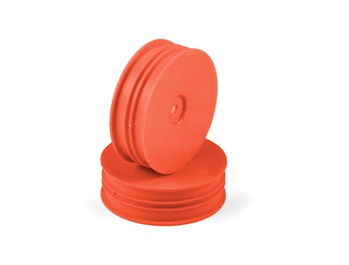 #DY803220-O - HUDY 1/10 OFF-ROAD WHEEL - 2WD FRONT NARROW ORANGE (2)