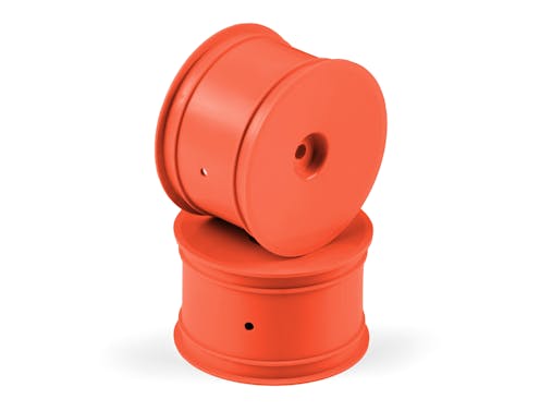 #DY803240-O - HUDY 1/10 OFF-ROAD WHEEL - 2WD/4WD REAR ORANGE (2)