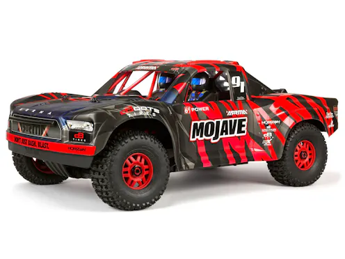 #ARA7604V2T2 - ARRMA Mojave 6S BLX 1/7 Desert Truck Blk/Red