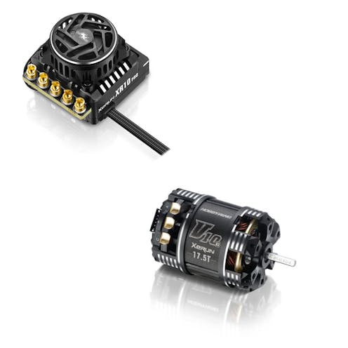 #HW38020447 - HOBBYWING XERUN COMBO XR10 PRO G3 BLK ESC + V10 G3 5.5T MOTOR