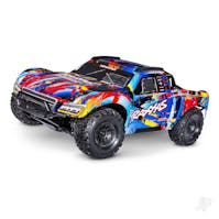 #TRX102076-4-RNR - TRAXXAS Maxx Slash 1:8 4WD RTR Short Course Truck, Green (+ TQi 2-ch, VXL-6S, Velineon 2000kV, TSM)