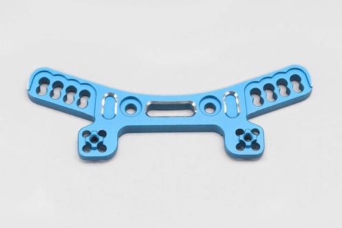 #Y2-017AFEBL - Yokomo Aluminum front shock tower (blue) - RD/SD