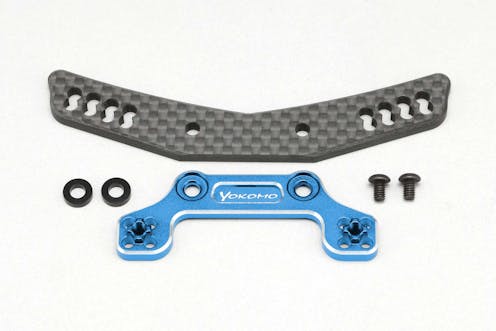 #Y2-017AGBL - Yokomo Aluminum Hybrid shock tower (blue) - RD/SD