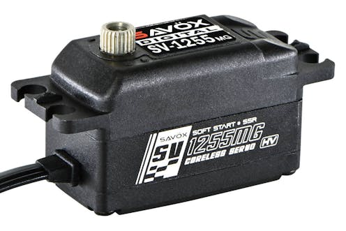 #SAV-SV1255MG - SAVOX HV LOW PROFILE DIGITAL SERVO 20KG/0.085S@7.4V