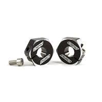 #AV1069-5 - Avid Black aluminium 12mm clamping wheel hexs - 5mm wide (AE B7 or B74.2)