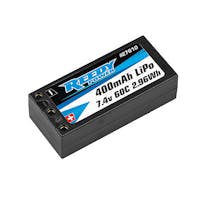 #AS27610 - REEDY POWER 400MAH 60C 7.4V LIPO STICK BATTERY (FOR 1:28)