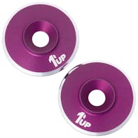 #1U-820321 - 1UP LOWPRO 7075 ALLOY WING WASHERS - PR - PURPLE