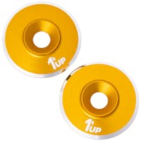 #1U-820721 - 1UP LOWPRO 7075 ALLOY WING WASHERS - PR - GOLD