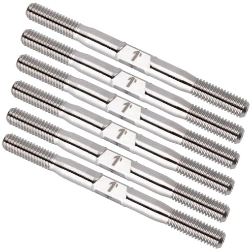 #1U-740941 - 1UP RACING PRO DUTY 3.5MM TITANIUM TURNBUCKLE SET - XB2'25