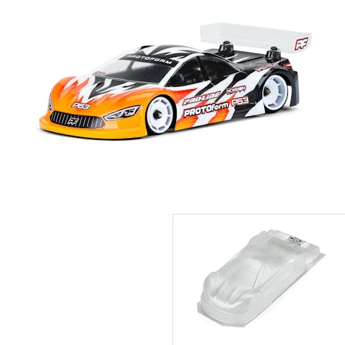 #PRM1590-15 - Protoform 1/28 P63 Light Weight Clear Body - RC28