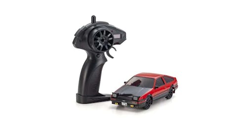 #K.66613A - KYOSHO FIRST MINI-Z 1:28 TOYOTA SPRINTER TRUENO AE86 - RED/BLACK