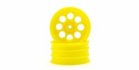 #K.OTH249Y - KYOSHO OPTIMA MID FRONT WHEEL 8 HOLES YELLOW 50MM (2)