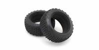 #K.OTT245H - KYOSHO TURBO OPTIMA FRONT HARD TIRES 50X83X30MM (2) - BLOCK TYPE