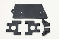 #ZB-008FW - Yokomo F.Lower Sus Arm/R.Shock mount/S.Plate for WDog