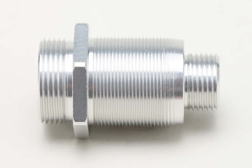 #ZB-S4F - Yokomo Front Shock Body (Silver) for YZ-834BW