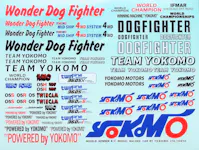 #ZB-WDD - Yokomo Wonder Dog Fighter Decal